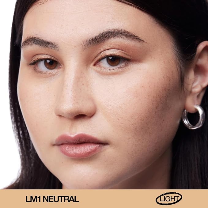 about-face THE PERFORMER Skin-Focused Foundation LM1Neutral – Medium Coverage, Long-Wear, Breathable & Buildable Base – Clean, Vegan, Hydrating Formula with Blue Agave & Chlorella – 1.08oz