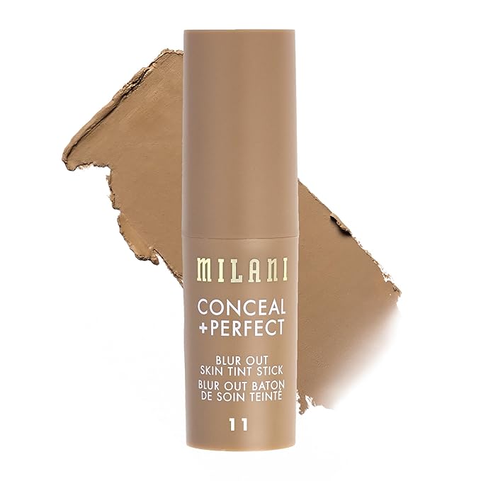 Milani Conceal + Perfect - Skin Tint Stick, Blur Out Tinted Moisturizer Makeup, Shade 11