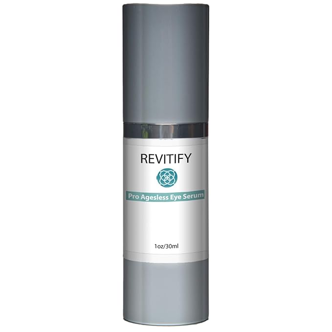 Revitify Ageless Eye Serum- Premium Under Eye Treatment- Advanced Anti-Aging Formula Restores Hydration and Youthful Glow to Skin - Improved Formula