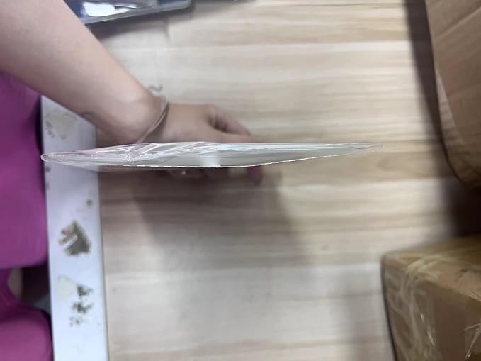 2Pcs Acrylic Makeup Mixing Palette with 2 Pcs Makeup Spatula, Foundation Mixing Tray Cosmetic Palette Mixer Makeup Palette for Foundation, Makeup Mixing Tray for Mixing Eye Shadow Lipsticks Nail Art