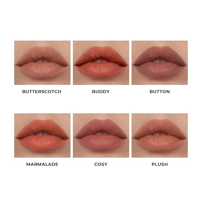 DEARDAHLIA Paradise Dream Velvet Lip Mousse (Bordeaux) - Lightweight Soft-Matte Lip Tint with Buildable, Long-Lasting Color, Whipped Mousse Texture, Vegan & Cruelty-Free. 0.21 oz