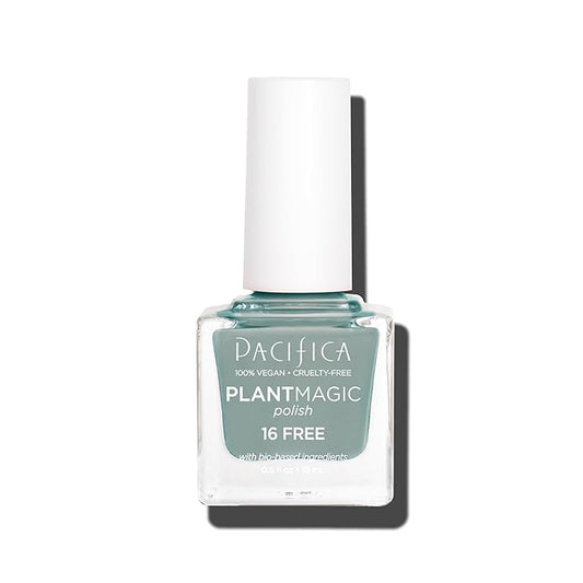 Pacifica Natural Nail Polish – Plant Magic Grey Nail Polish - Plant Based, Non-Toxic & Clinically Tested - Lasting Colors, Glossy, Chip-Resistant, Clean Beauty, Dermatologist Approved, Grey Matters