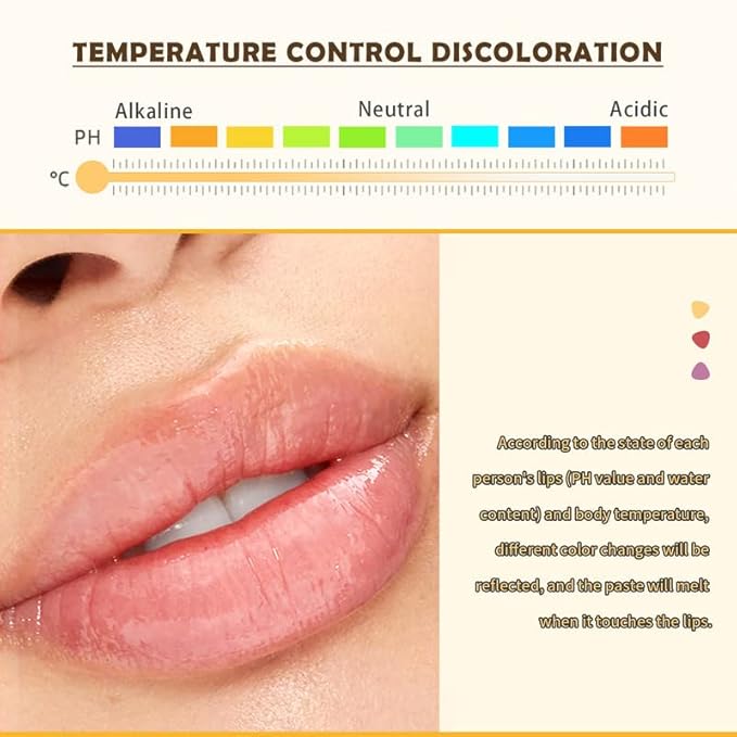 AKARY Triangle Cheese Tinted Lip Balm,