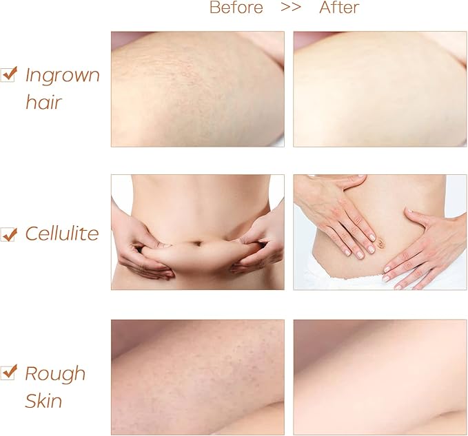 ICANdOIT Very Stiff Dry Brushing Body Brush for Men&Women, Long Handle Dry Skin Brush for Cellulite and Lymphatic Drainage with Natural Agave Cactus Tampico Fiber Bristles