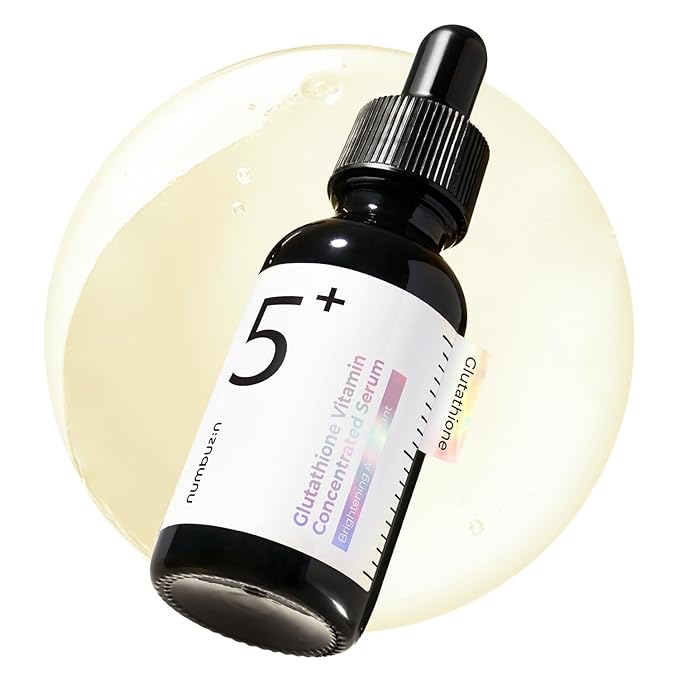 numbuzin No.5 Serum 30ml | Tranexamic Acid 4%, Niacinamide 5%, Glutathione, Vitamin C |Vitamin Concentrated Serum | Hyperpigmentation| Suitable for Sensitive Skin, Korean Skincare | 1.01 fl. oz.