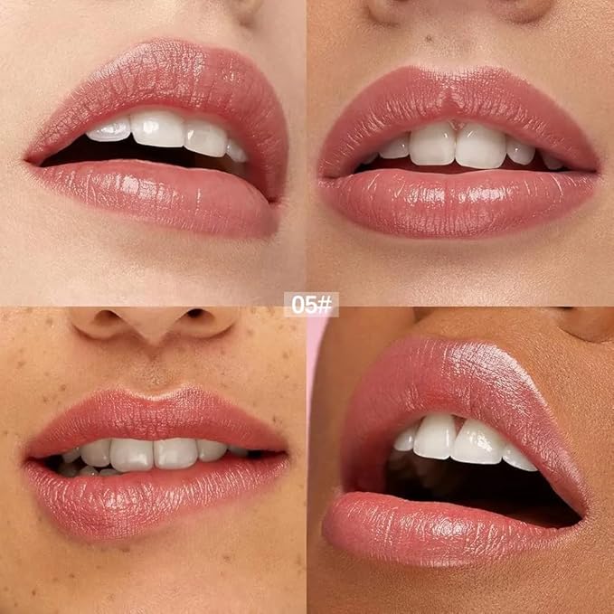 12 Colors Lip Gloss Set, High-Shine Waterproof Collection, Long Lasting Moisturizing Formula with Mirror Finish, Adult (5#, 1 Count (Pack of 1))