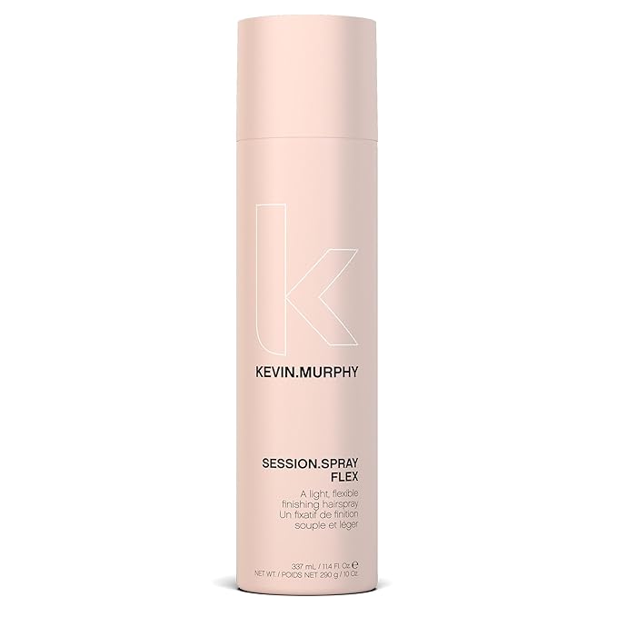 KEVIN.MURPHY SESSION.SPRAY FLEX - Flexible Finishing Hair Spray - For All Hair Types - Lightweight Hold - Humidity Resistant Hair Care - 337 mL / 11.4 fl oz