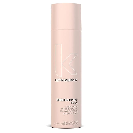 KEVIN.MURPHY SESSION.SPRAY FLEX - Flexible Finishing Hair Spray - For All Hair Types - Lightweight Hold - Humidity Resistant Hair Care - 337 mL / 11.4 fl oz