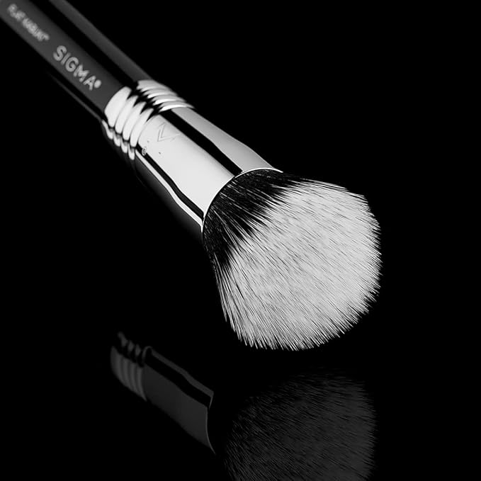 Sigma Beauty F80 Air Flat Kabuki Brush – Flat Top Kabuki Foundation Brush with Premium Synthetic Fibers for Evenly Blending and Buffing Foundation, Compatible with Liquid & Cream Makeup Product