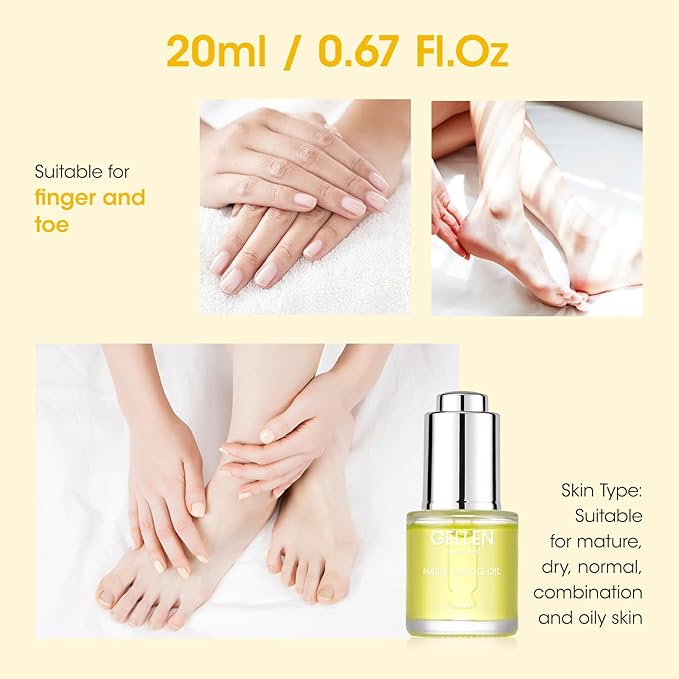 Gellen Organic Nail Cuticle Oil