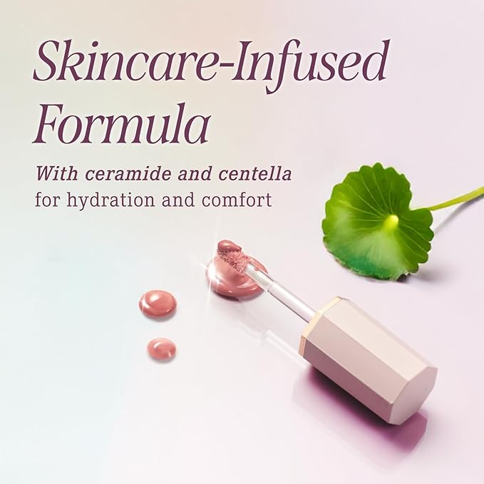 DEARDAHLIA Petal Drop Blush (Taffy) - Vegan Weightless Liquid Blush with Long-lasting Pigment, Buildable and Skincare-Infused Fomula. Natural Flush, and Dewy Finish. Korean Makeup for Cheeks. 0.14 oz