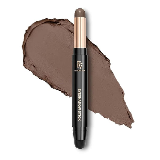 FV Matte Cream Eyeshadow Stick, Waterproof, Long-Lasting Cream Shadow, High Pigment Easy to Apply Eyeshadow Makeup, Stone Matte