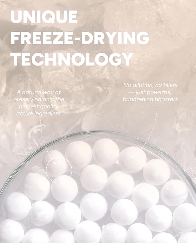 Vita Brightening Melting Capsule – Vitamin C for Bright and Radiant Skin | Korean Skin Care for Sensitive Skin | Booster for Brightening Serum, Toner & Moisturizer | 30 Capsules