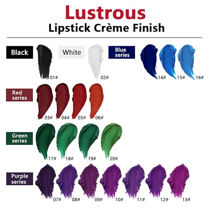 Lime Green Matte Lipstick - Pigmented Lip Crayon & Face Paint Stick for Women Everyday Halloween Birthday Party Wear, Younger-Looking Lip Makeup, Labial para fiesta de disfraces 17