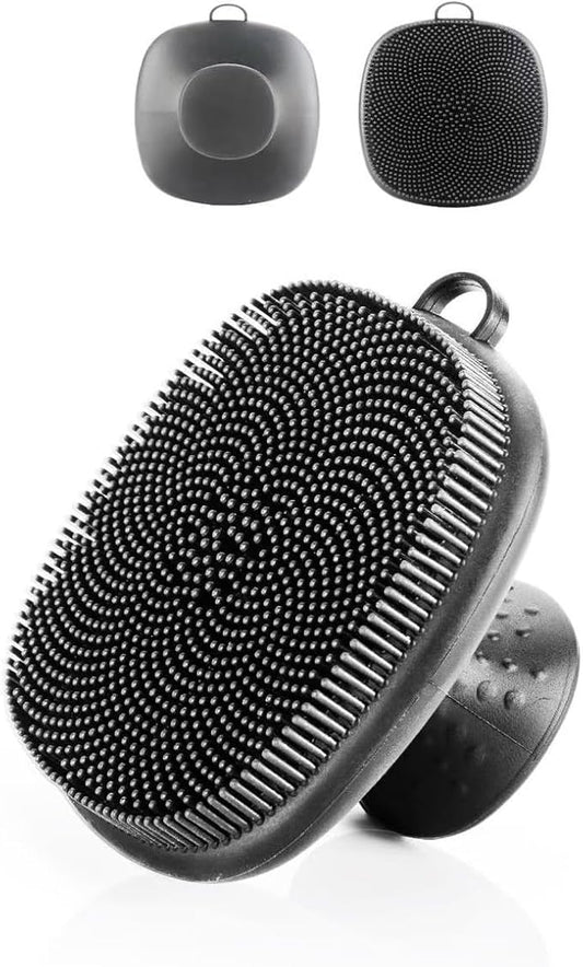 Facial Cleansing Brush Silicone Face Wash Brush Manual Waterproof Cleansing Skin Care Face Brushes,Manual Facial Cleansing Exfoliating Brush