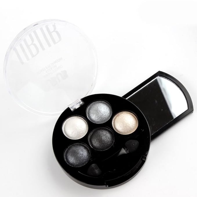 Mallofusa 5 Colors Eye Shadow Powder Metallic Shimmer 7oz