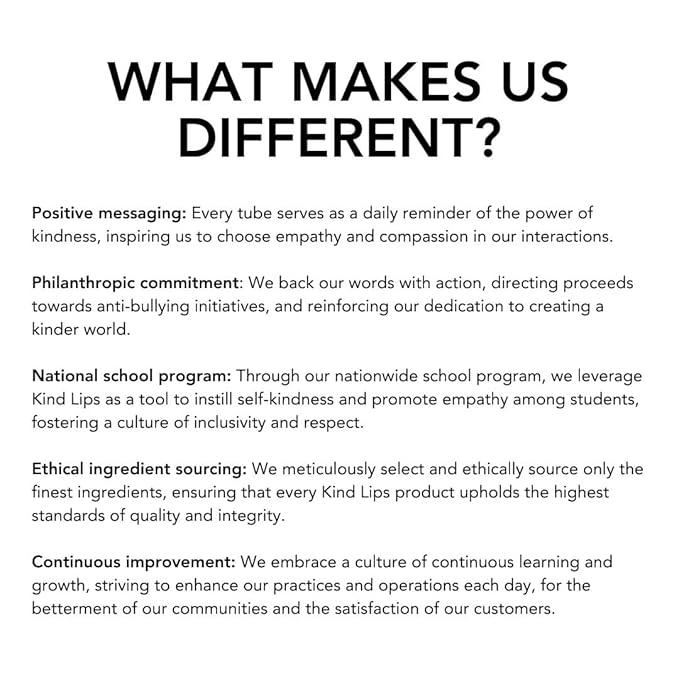 Kind Lips Lip Balm - Nourishing & Moisturizing Lip Care for Dry, Chapped Lips | Infused with Shea Butter & Beeswax | Variety Pack | 0.15 Oz (Pack of 5)