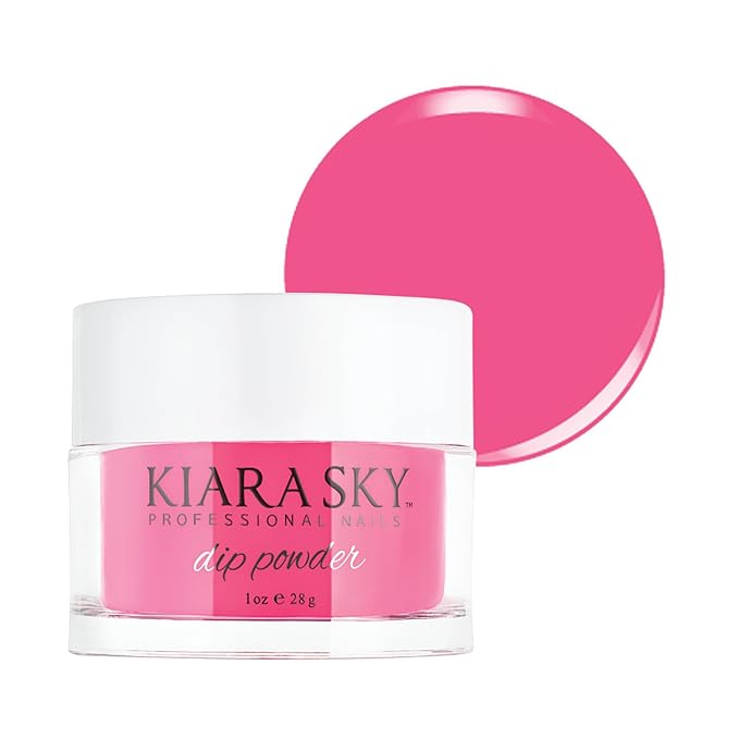 Kiara Sky Long Lasting Nail Dip Powder Pink Over Heels 1 oz