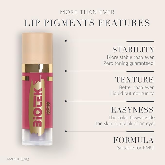Biotek Kit Pigment Kit for Permanent Makeup - Made in Italy - More Than Ever