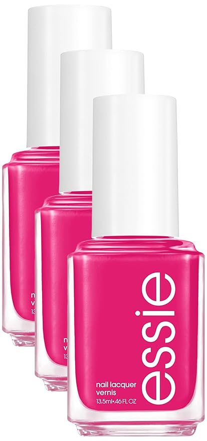 essie nail polish, Pencil Me In, Handmade With Love collection, magenta pink, 8-free vegan, 0.46 fl oz (Pack of 3)