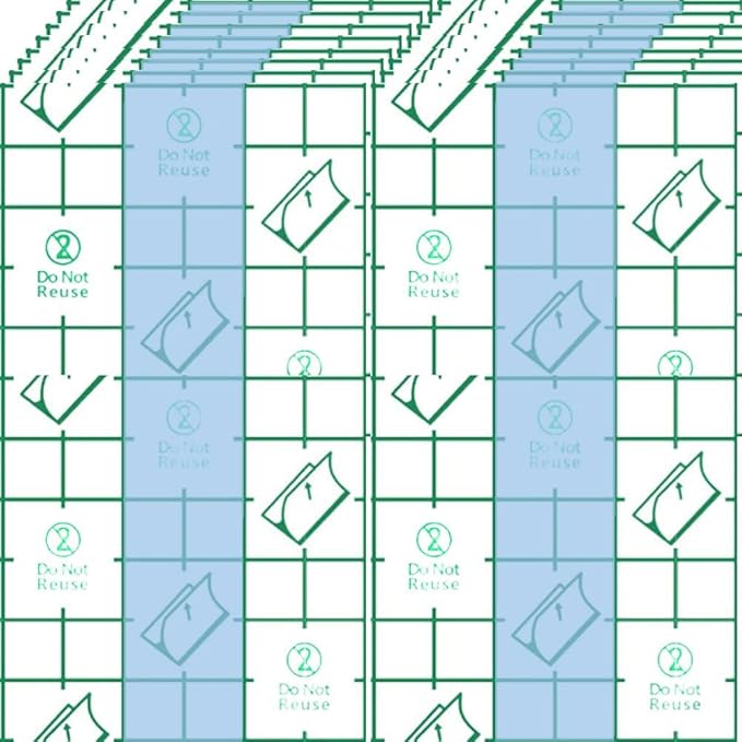 150 Pieces Makeup Hand Palette, Disposable Cosmetics Mixing Palette Foundation Mixing Tray Adhesive Waterproof Transparent Palettes for Makeup Art (2.36 X 2.36 Inch)