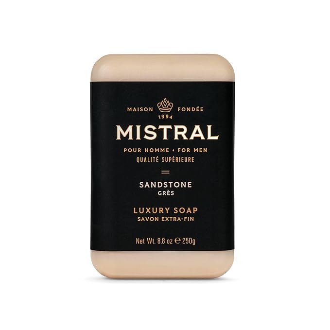 Mistral Bar Soap, Sandstone, Large Bar
