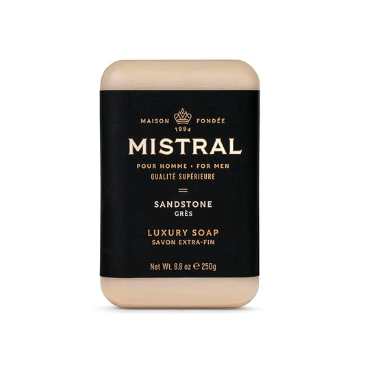 Mistral Bar Soap, Sandstone, Large Bar