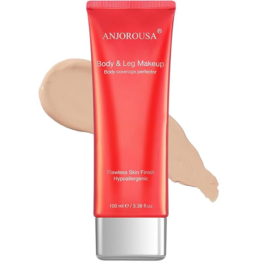 Body Coverage Perfector - Tattoo Cover Up Makeup,Body Foundation,Waterproof No Transfer Leg & Body Makeup (Fair)