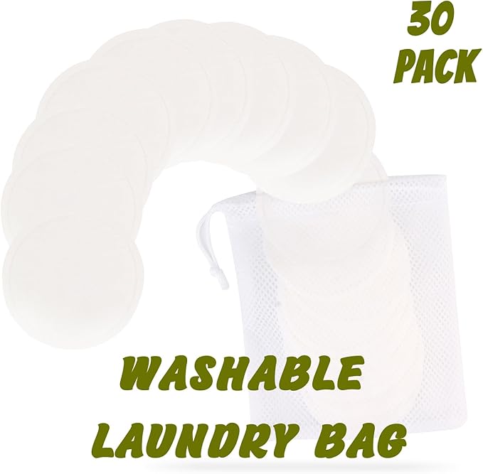 30 pack reusable makeup remover