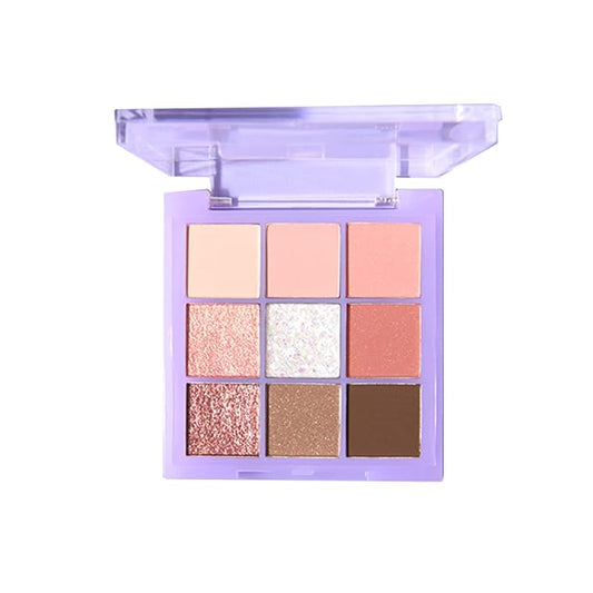 Violet Fairy 9 Color Eyeshadow Palette, Warm Neutrals