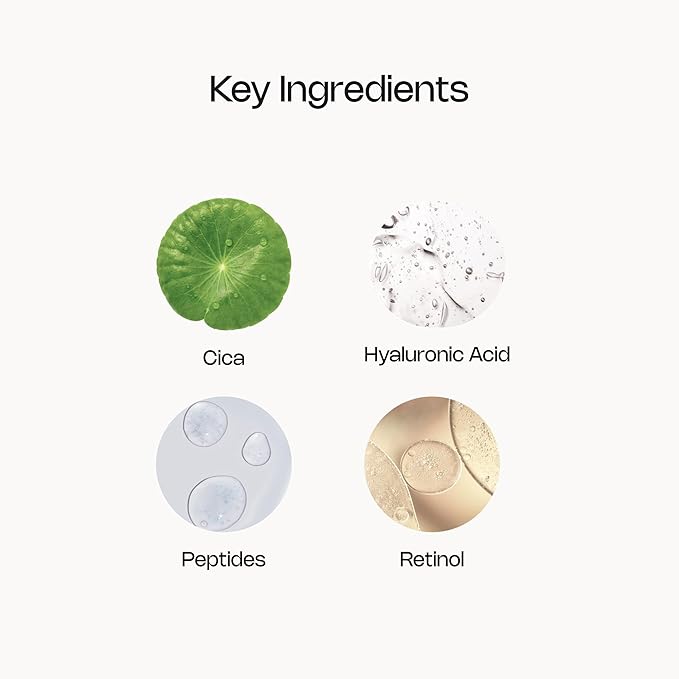 Meebak Cica Cream | Daily Repair Moisturizer with Niacinamide, Ceramide, & Retinol | Deep Hydration & Soothing | Locks in Moisture | Suitable for Sensitive Skin