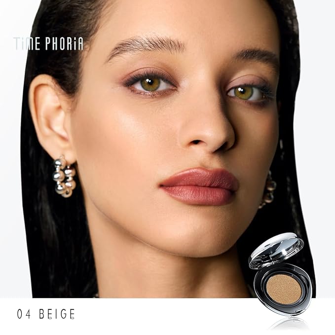 TIMELESS LUMINA MATTE PERFECTION CUSHION | Full Coverage, Weightless, Skin fit, Velvety Matte Finish, Oil-Control Waterproof Fondation, Sweatproof Flawless BB Cream CC (04 BEIGE)