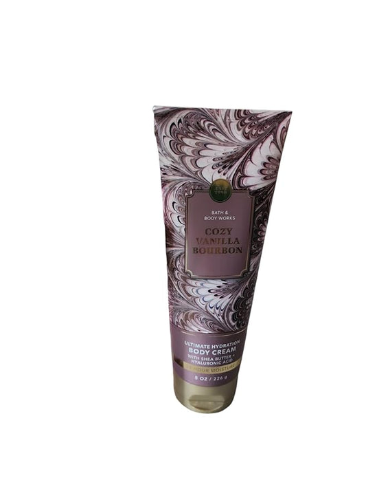 Bath and Body Works Fragrance Gift Sets (Vanilla Bourbon Body Cream 8 oz)