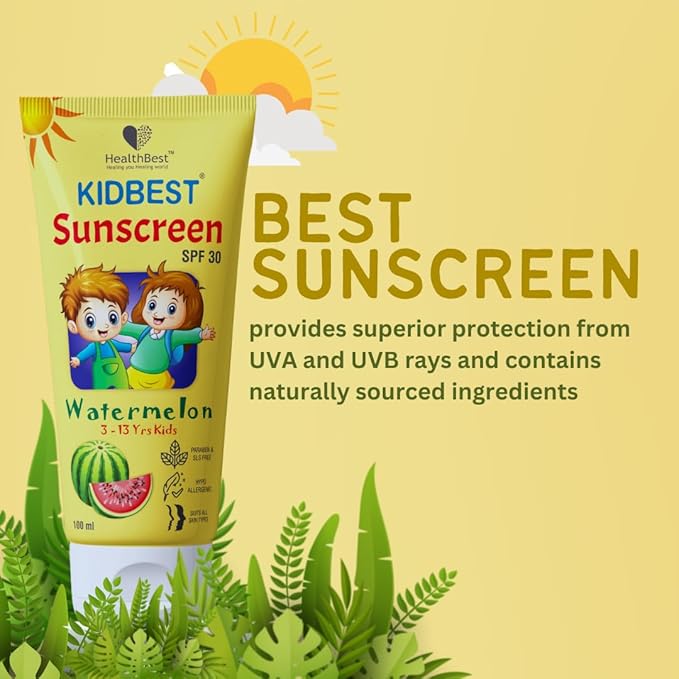 Kids Watermelon Cooling Sunscreen SPF-30