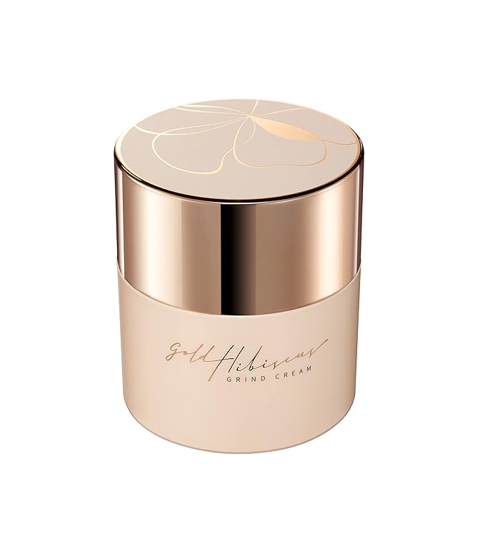Gold Hibiscus Nourishing Grind Cream – In-Depth Hydration with Plant-Derived Collagen Face Cream, Skin Moisturizing Cream, Farm-to-Me Korean Skin Care, Vegan Cruelty-Free (1.58 Oz)