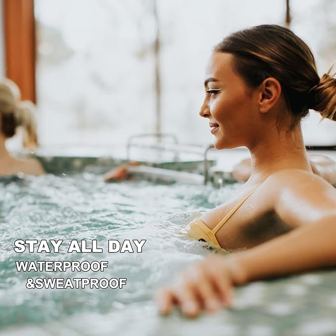 Boobeen Black Eyeliner Pencil - Quick Drying, Waterproof & Smudge-proof All Day Gel Eyeliner - Create Statement Eye Look (Silver)