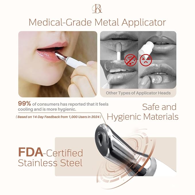 Decoder Day & Night Lip Care Set | 3 Lip Oils + 2 Night Lip Balms | Glossy Finish, Fast-Absorbing, Repair and Deep Nourishing | Stainless Steel Applicator, Vegan-Friendly, 5 x 0.05Oz