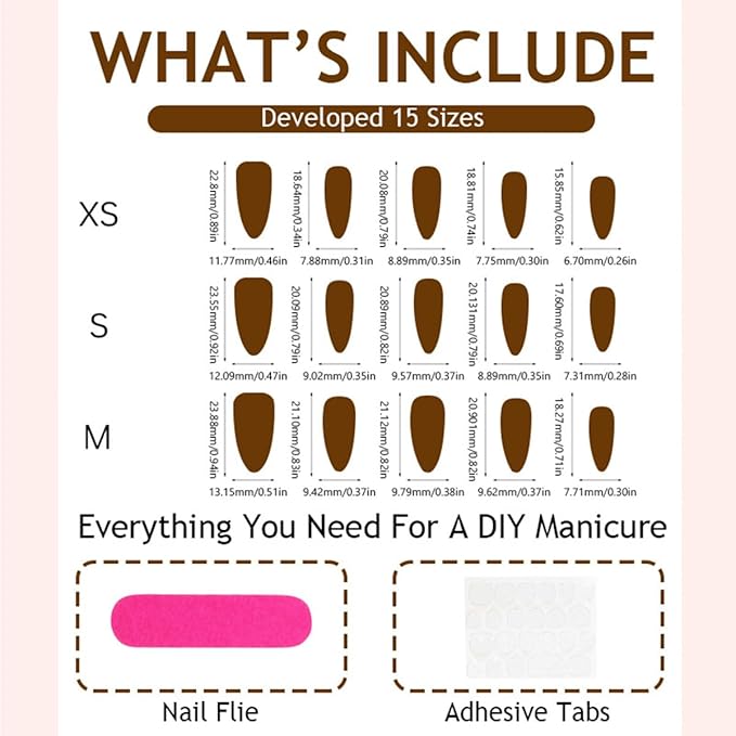 24Pcs Almond Press on Nails Medium Fake Nail with 3D Leaf Designs Marble Nail Art Gold Leaves Acrylic Nails Press ons Reusable French Tip False Nail Full Cover Floral Glue on Nails for Women