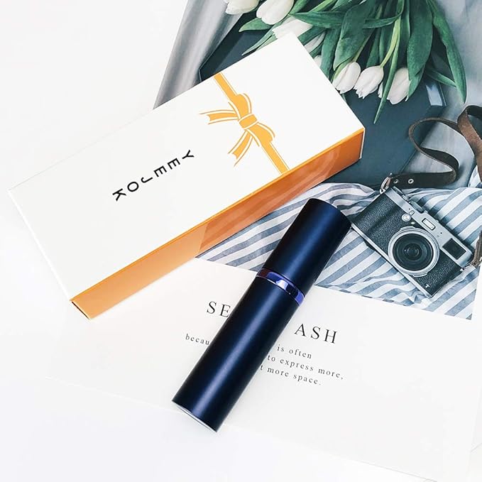 YEEJOK Travel Essentials for Women Men, Travel Perfume Bottles Refillable, Perfume Atomizer Spray Container, Mini Portable Easy Pump Refilled 5ml Bottle for Flying,Purse,Vaction Essentials