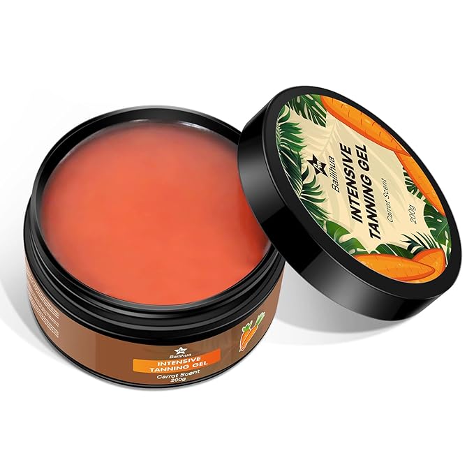 Tanning Gel Accelerator Sunbed Gel Carrot Scent