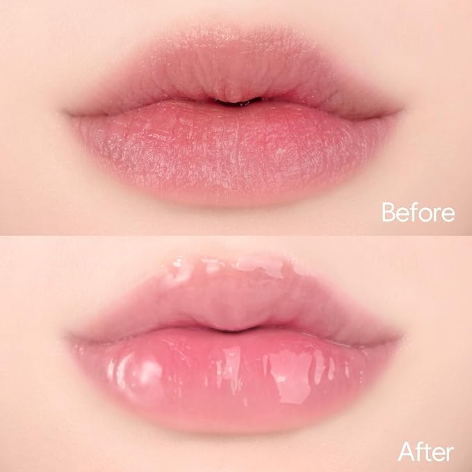 Crystal Dewy Lip Gloss | Lightweight & Non-Sticky | High-Shine & Long-Lasting | Hydrating Korean Lip Care Gloss | 0.17 oz. (04 FRENCH BEIGE)