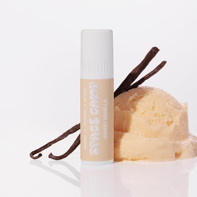 Wellness Jumbo Lip Balm - Sweet Vanilla Organic Flavored Balm (2 Pack)