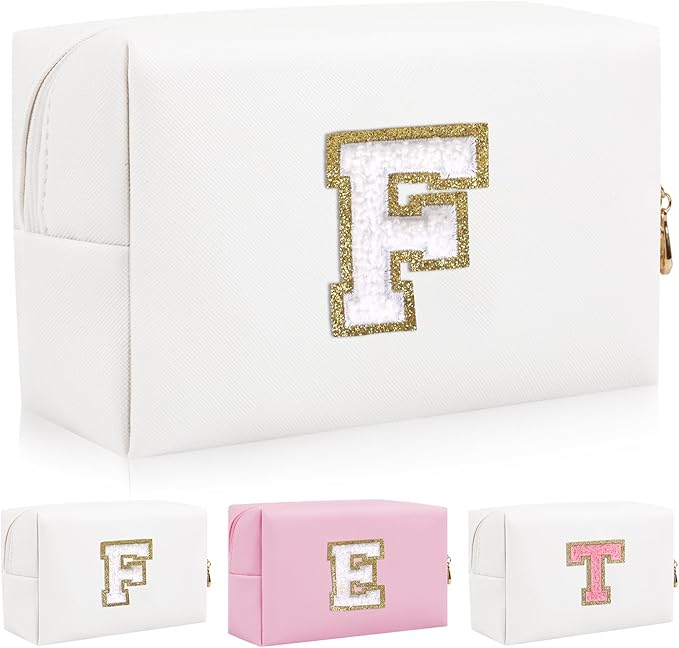 Personalized initial letter patch makeup