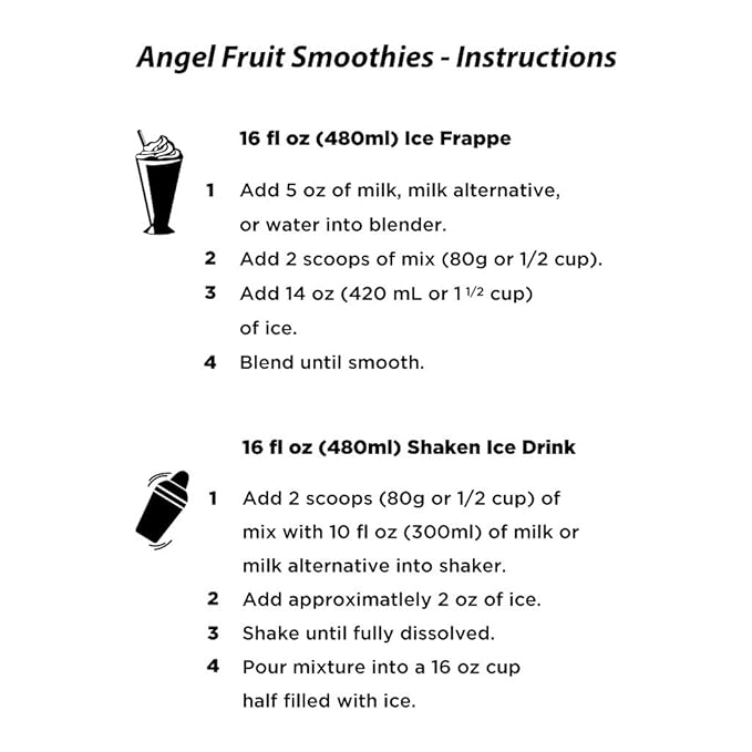 Strawberry Blended Crème Mix (Strawberries N' Cream) by Angel Specialty Products [3 LB]