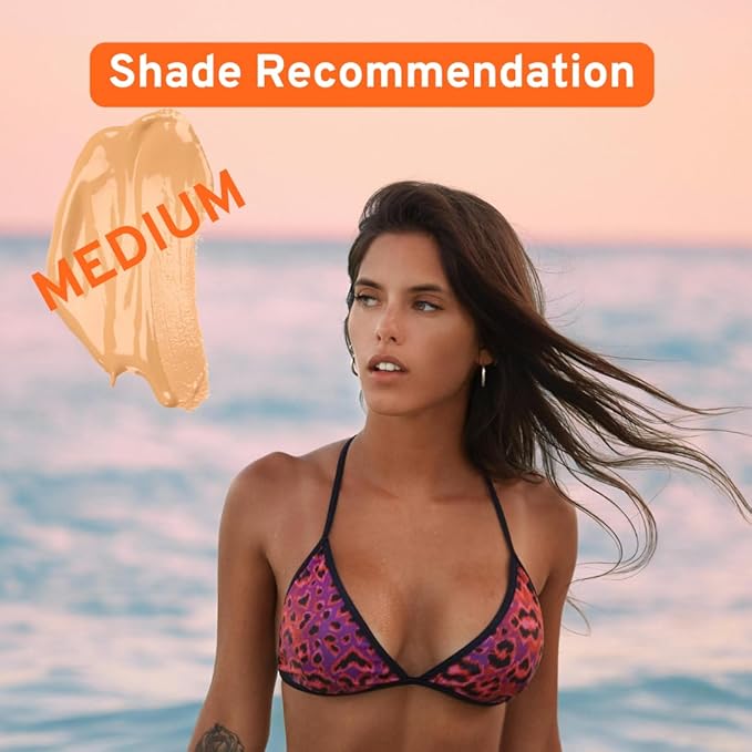 Suntegrity Tinted 5 in 1 Mineral Sunscreen for Face (SPF 30-2 oz) - Medium | BB Cream Moisturizer with Physical UVA/UVB Broad Spectrum Protection | Safe for Sensitive Skin