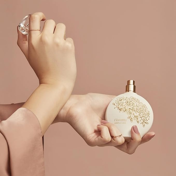 O Boticário Floratta Simple Love Eau de Toilette, Long-Lasting Floral Fragrance Perfume for Women, 2.5 Ounce