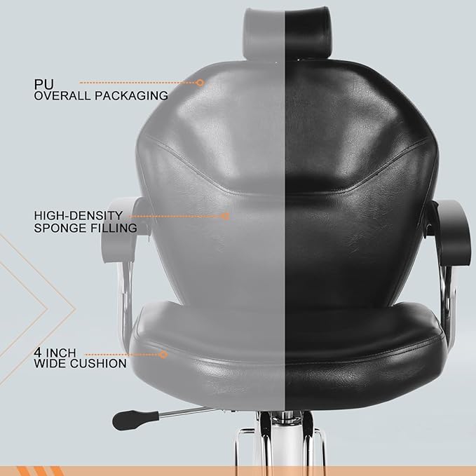 Artist hand Hair Stylist All Purpose Barber Chair for Barbershop Salon Chair