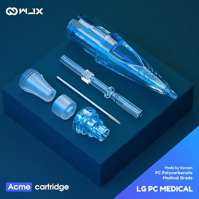 WJX Tattoo Cartridges 20Pcs Disposable Needles Round Liner 0403RL