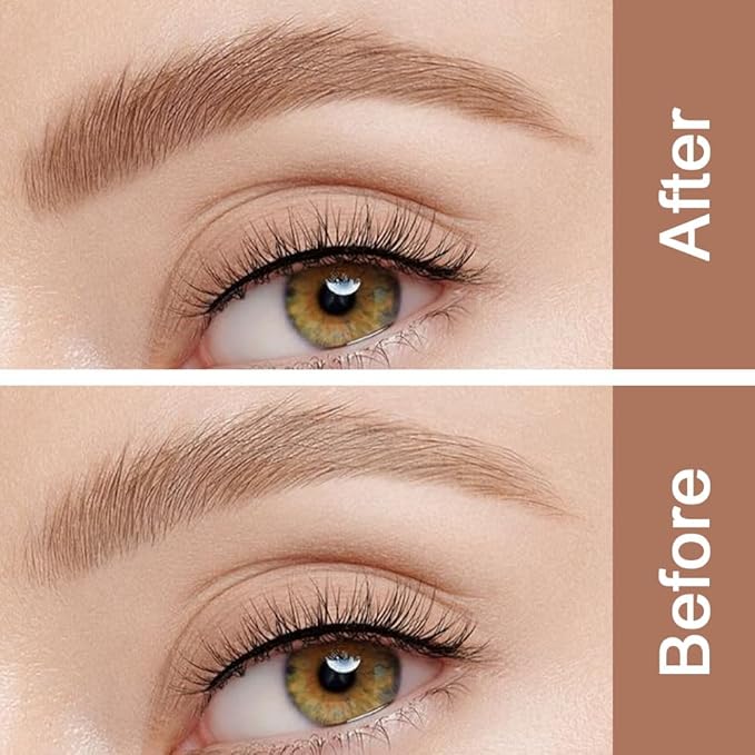 Kaely 2Pcs Eyebrow Gel Waterproof,Longwear Tinted Eye Brow Mascara,Eyebrow Color Makeup kit,maquillaje gel para cejas a prueba de agua,Long Lasting Eyebrows Vegan cosmetics,01 Blonde