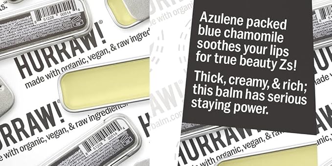 Hurraw! Black Cherry Tinted, Unscented, Moon Palm